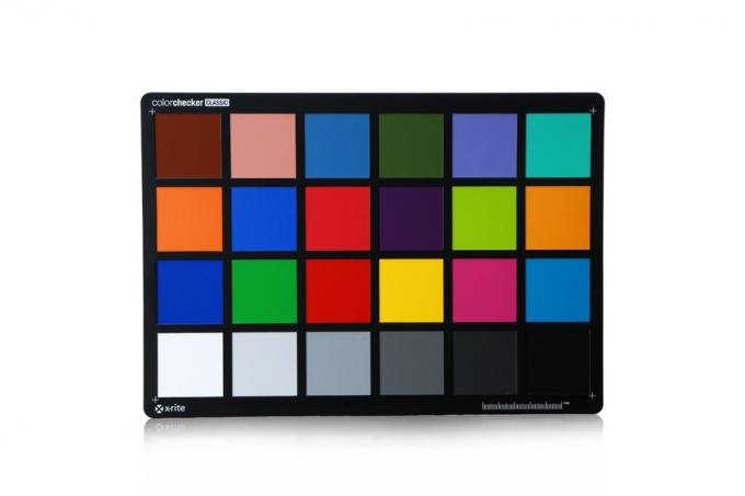 24 ألوان ColorChecker