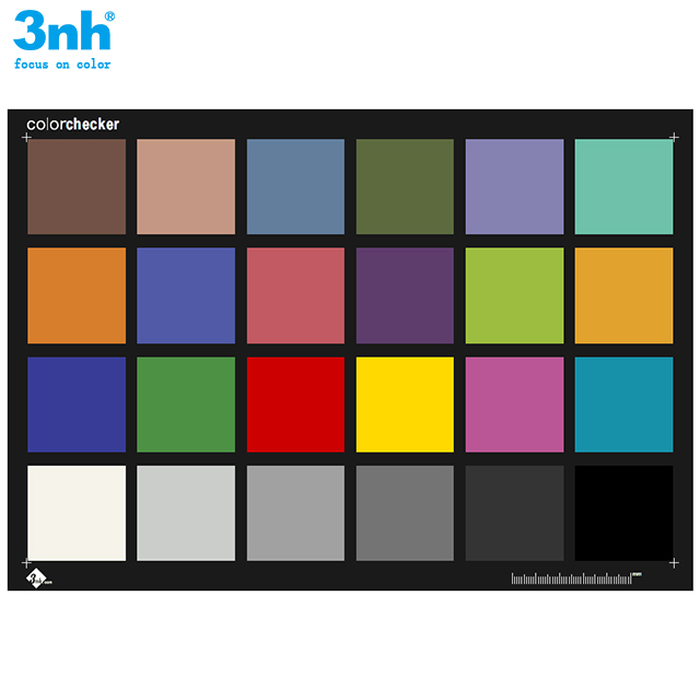 Xrite لون المدقق جواز سفر منتج مماثل 3nh 24 Color Colorchecker Color Card