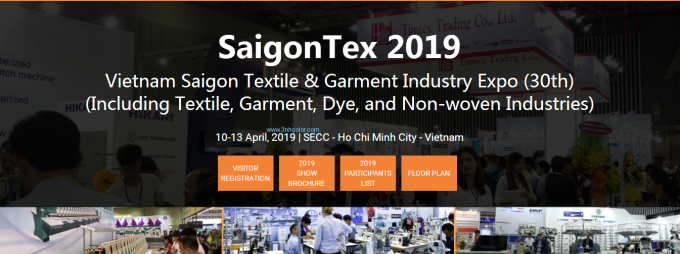 معرض فيتنام سايجون لصناعة النسيج والملابس (30) SaigonTex 2019