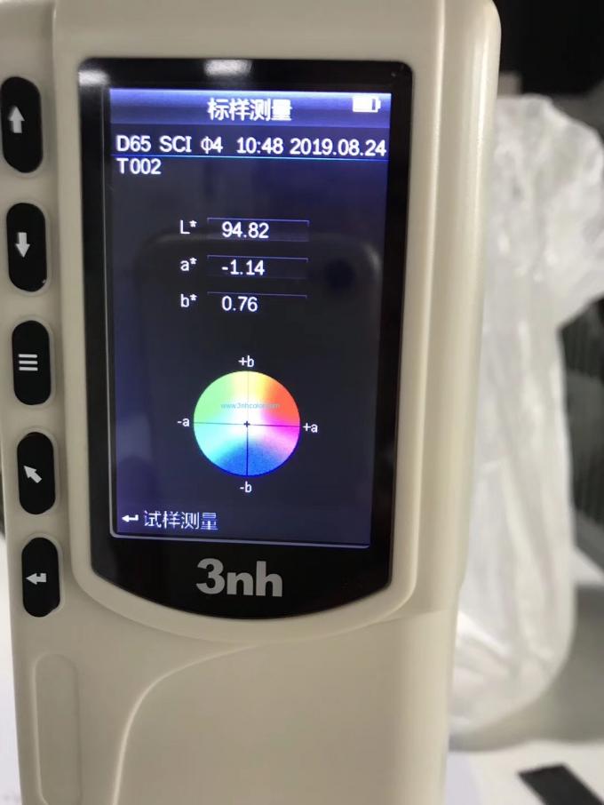 كيف تستخدم مقياس الألوان NR60CP لقياس الدقيق